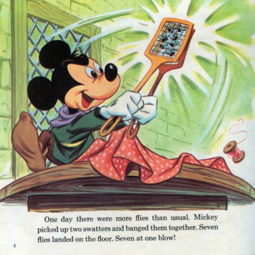 Mickey Mouse, Brave Little Tailor (06),绘本,绘本故事,绘本阅读,故事书,童书,图画书,课外阅读